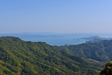 次郎丸岳「山頂からの眺め」