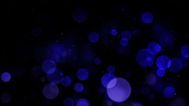 カラフルな大きい呆けたパーティクルの映像