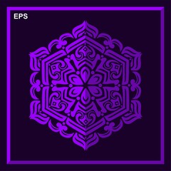 Modern mandala art vector design with a beautiful mix of colors, suitable for all advertising design needs, both for business card designs, banners, brochures and others.
EPS format files