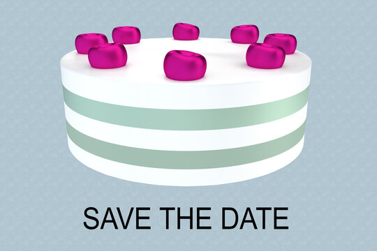 SAVE THE DATE concept - Powered by Adobe
