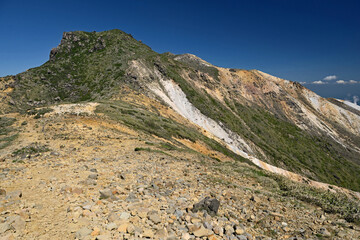 九重山（久住山・中岳）登山「星生崎と硫黄山」