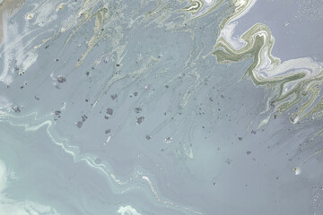 Grey plaster liquid texture. Abstract background.