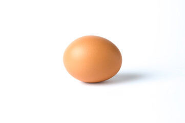 egg isolated on white