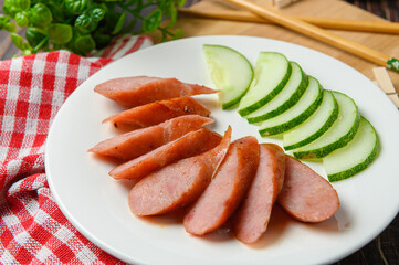 asian food taiwanese sausages 