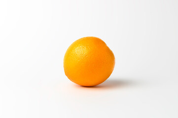 orange on white background