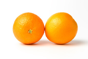 orange isolated on white