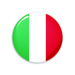 Italy country flag icon vector design