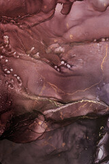 Alcohol ink art.Mixing liquid paints. Modern, abstract colorful background, wallpaper. Marble texture.Translucent colors