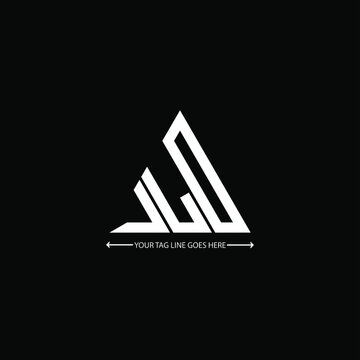 J L D letter logo creative design. J L D unique design