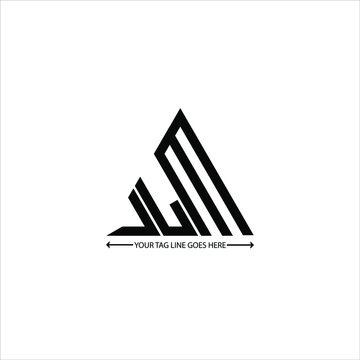 J L M letter logo creative design. J L M unique design