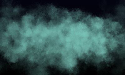 ocean fog or smoke on dark space background
