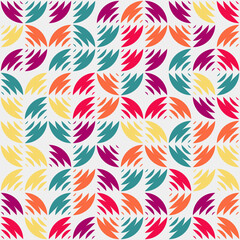 Abstract Geometric Pattern generative computational art illustration