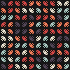Abstract Geometric Pattern generative computational art illustration