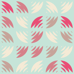 Abstract Geometric Pattern generative computational art illustration