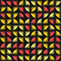 Abstract Geometric Pattern generative computational art illustration