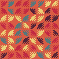 Abstract Geometric Pattern generative computational art illustration