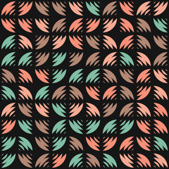 Abstract Geometric Pattern generative computational art illustration