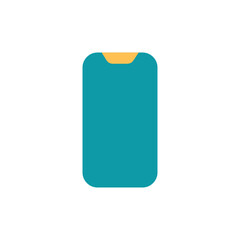 Smartphone flat icon.