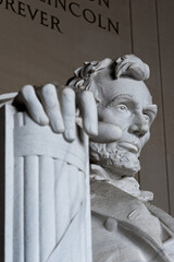 Fototapeta na wymiar Abraham Lincoln Memorial in Washington DC
