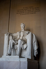 Abraham Lincoln Memorial in Washington DC
