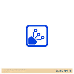 fiber optic cable icon illustration
