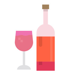 alcohol flat icon