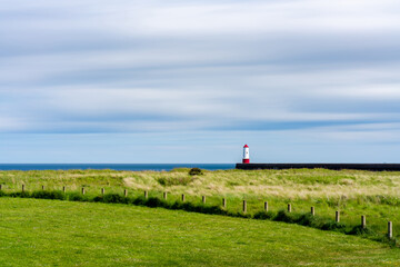 Fototapeta na wymiar Berwick Lighthouse