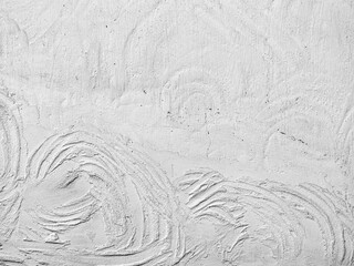 Light texture of decorative plaster close-up
