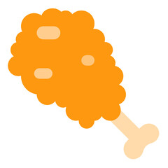 chicken flat icon