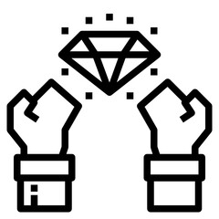 gift line icon