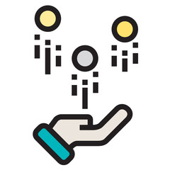 Money line icon