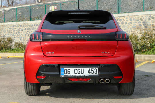 New Peugeot 208 is a supermini produced by the French automaker Peugeot. This is the 208 GT Line model.