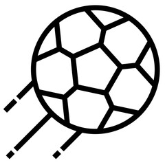 Obraz premium Sport outline style icon