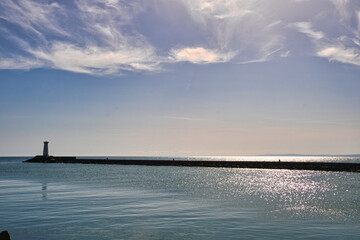 Obraz premium Mer, phare