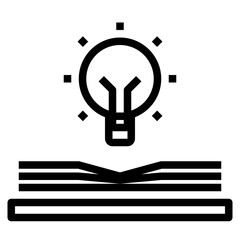 knowledge line icon