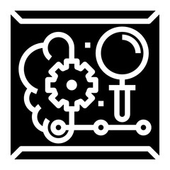 idea glyph icon