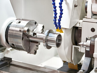 Modern large lathe