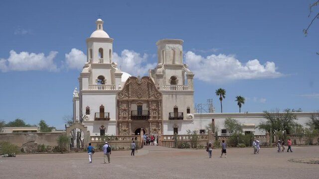 Old San Xavier Mission , Tucson, Arizona.USA