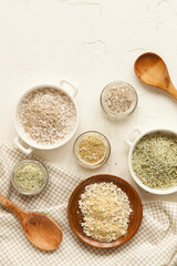 aromatic salt with herbs and spices, delicious cooking salt