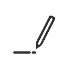 Write solid icon.