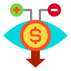 vision flat icon