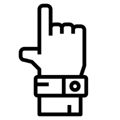 hand line icon