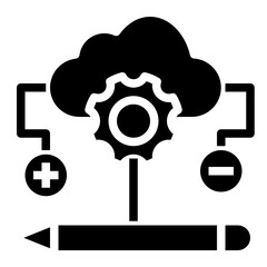 process glyph icon