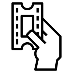 ticket line icon
