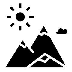 nature glyph icon