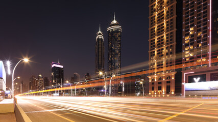 Fototapeta na wymiar Dubai downtown, UAE