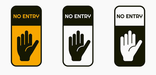 Obraz premium Signs warning of the danger - fire, high voltage, toxic, temperature. Caution Warning Sign Sticker. Editable vector stroke. Set of warning signs for attention and caution. Danger notice vector