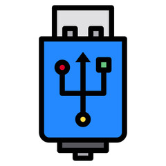 usb line icon