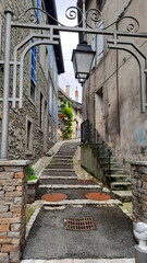Passage Croisellet dans la ville de Rumilly en Haute-Savoie