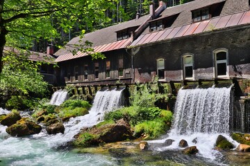 Sensenwerk Schröckenfux beim Pießling Ursprung, Roßleithen, Österreich © Martin